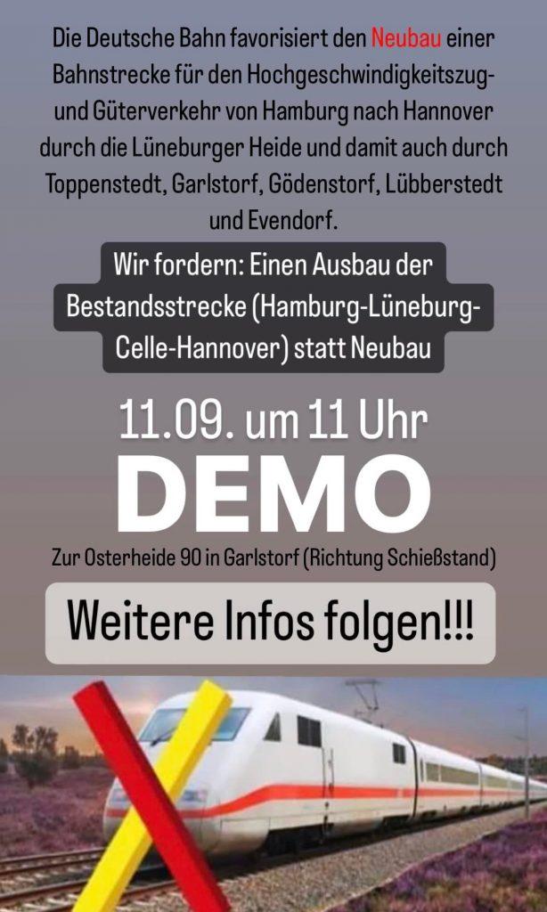 Demo in Garlstorf 11.09.22