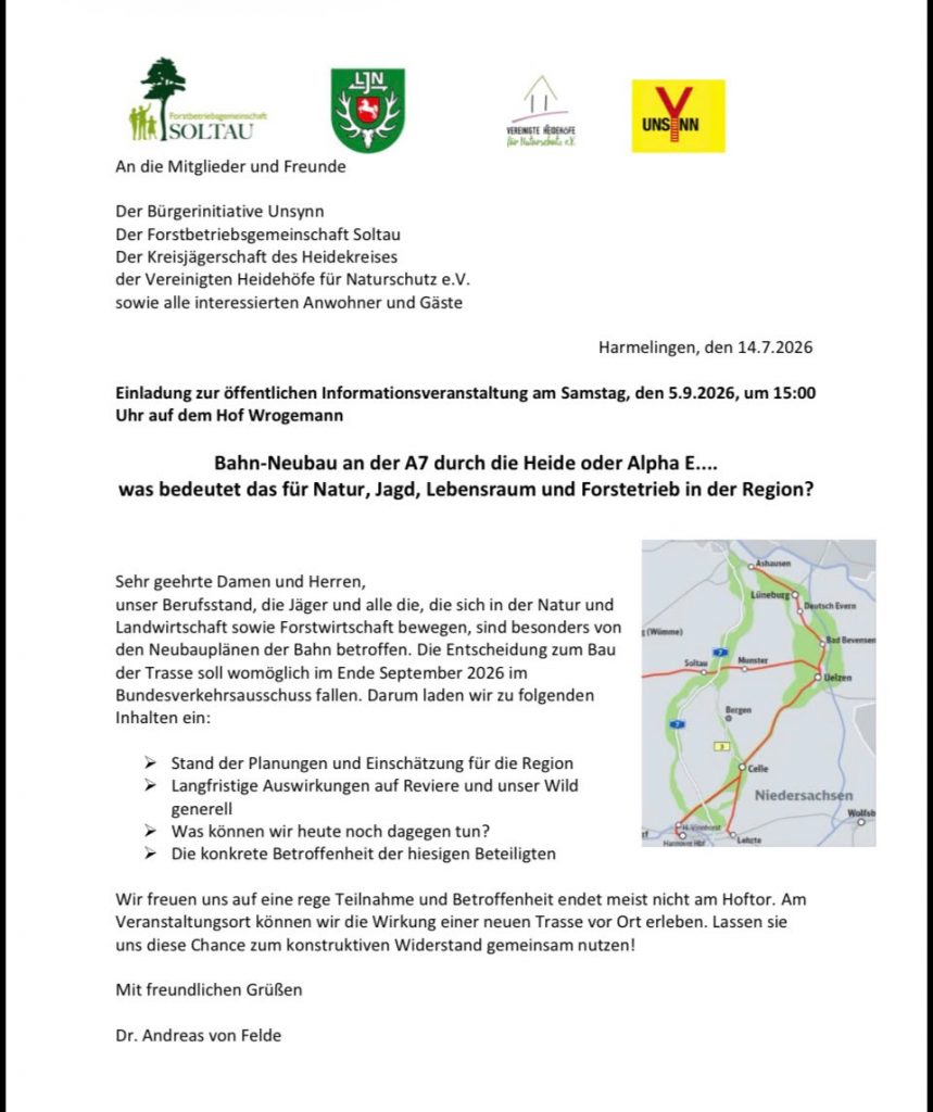 Infoveranstaltung Hof Wrogemann